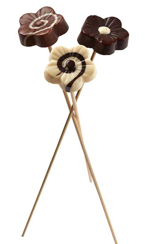 Heart Praline on a Stick